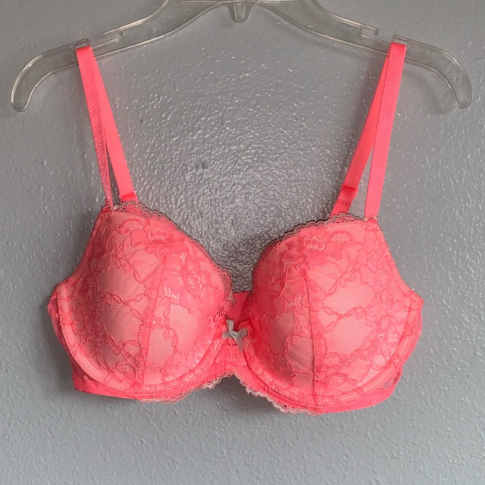 Victoria’s Secret Lined a Demi Bra.